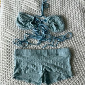 frankie’s bikini w boy shorts
